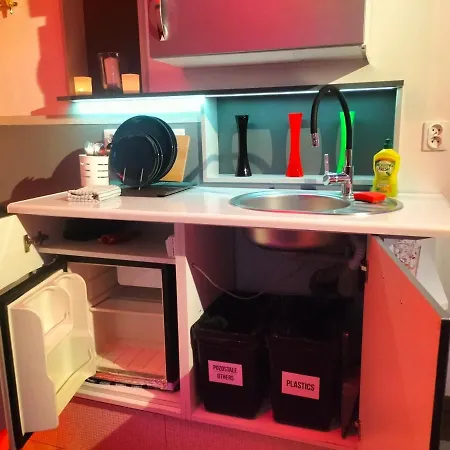 公寓 24h Mini Na Kod Dostepu & Free Parking & No Keys 格丁尼亚